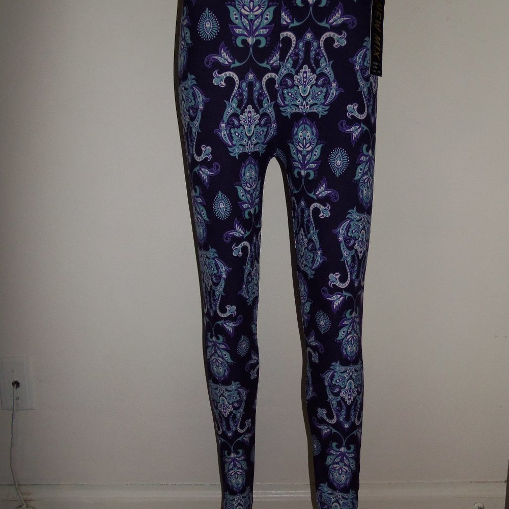 New Mix PURPLE PASSION Brushed Fiber Leggings